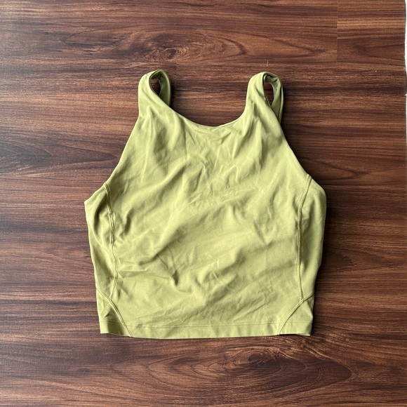 lululemon athletica Tops - Green Lulu Crop